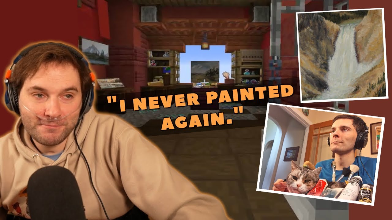 Scar Talks About His Paintings! - GoodTimesWithScar Clips (Hermitcraft S10)