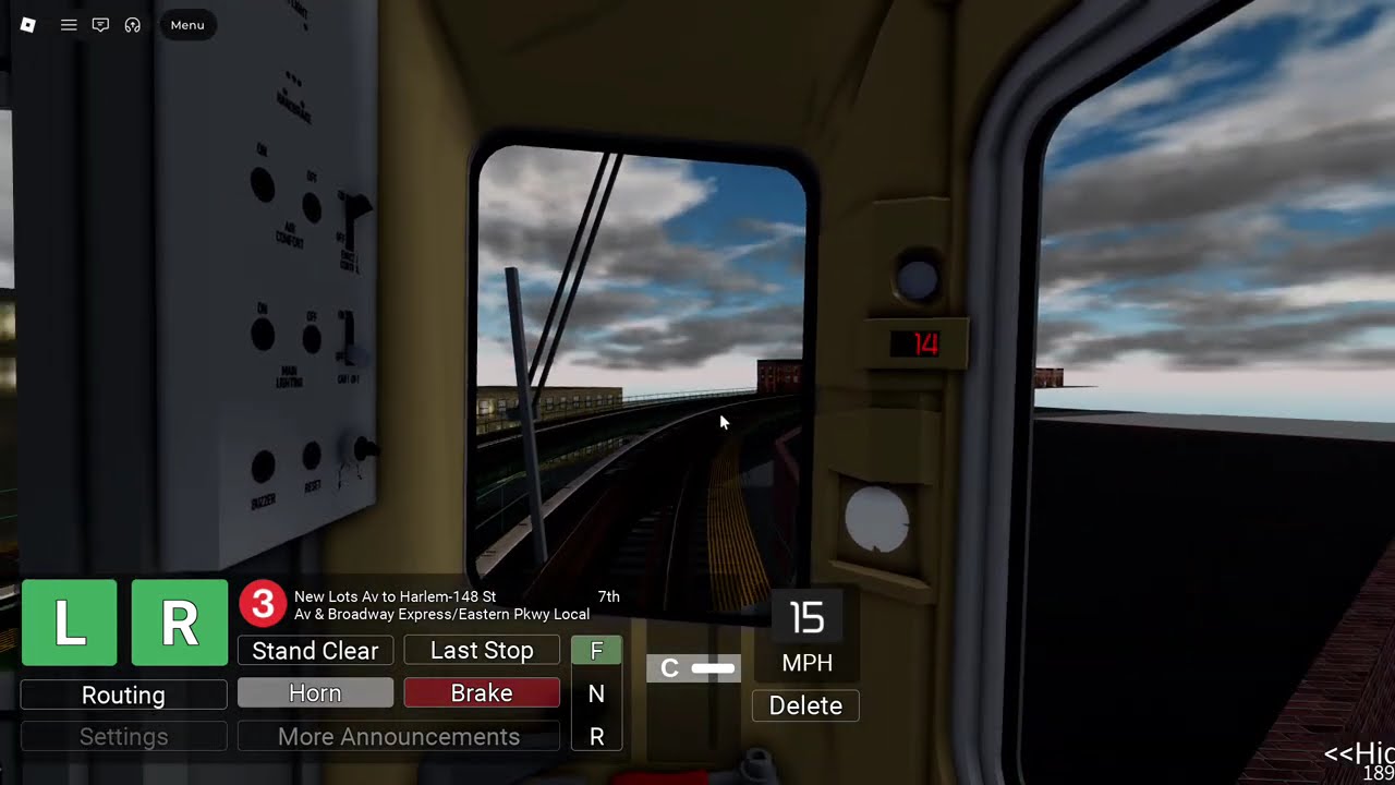 Operating a Kawasaki R62 (3) Train from New Lots Avenue to Harlem-148th Street (NYO)