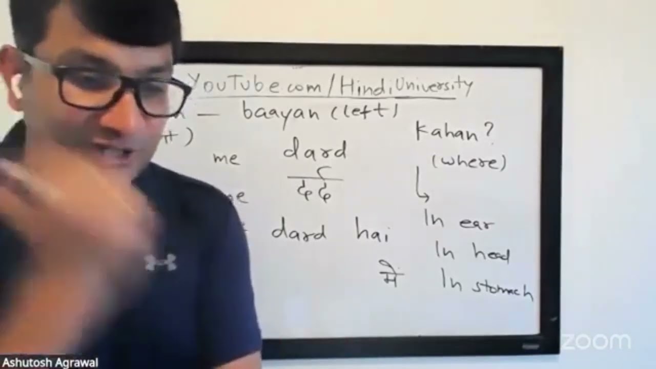 🩺 How to Say “I Have Pain in My…” + Body Parts in Hindi 🇮🇳 | 5-Minute⏱️