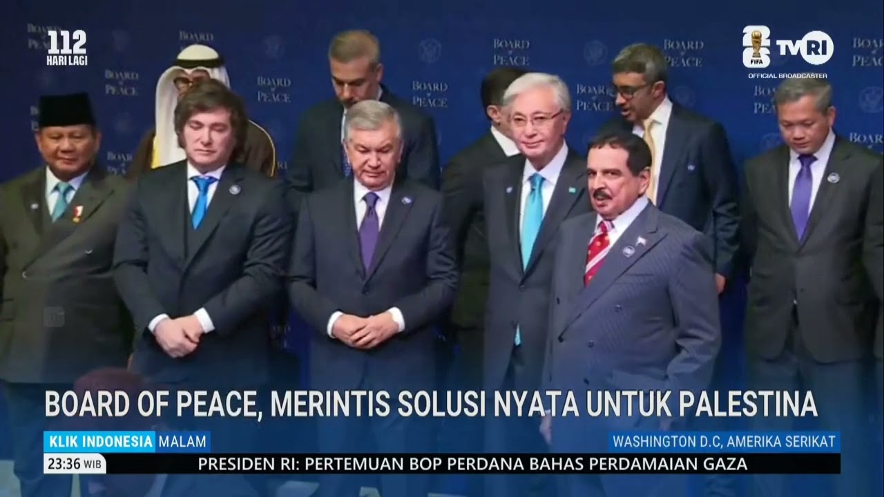 BOARD OF PEACE, MERINTIS SOLUSI NYATA UNTUK PALESTINA