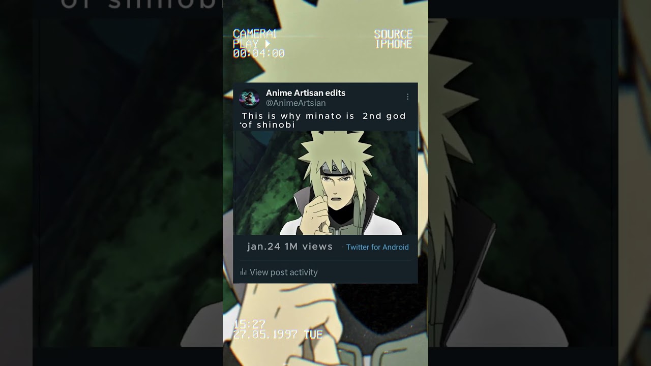 Minato vs nine tails [ Darkside ]