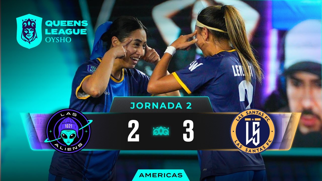 Las Aliens FC de Pitaa1021 & Castro1021 VS Las Santas FC de Lluna Clark | J2 (2-3)