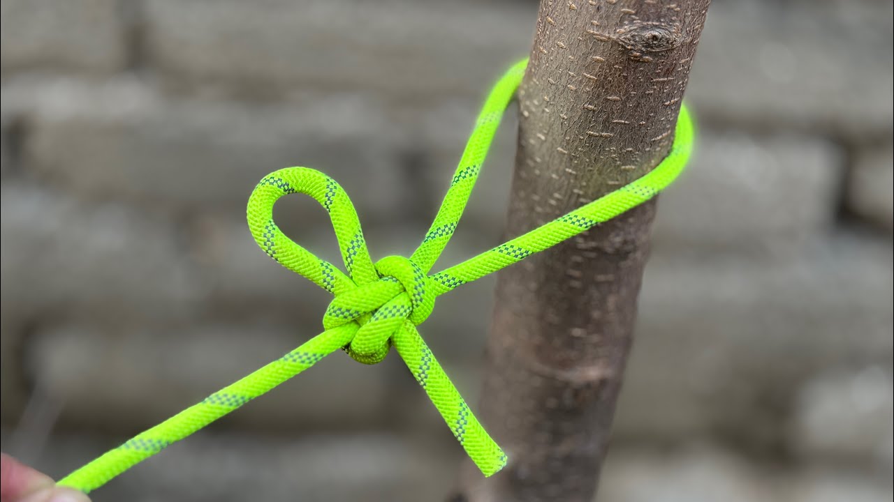 One Tested And Secure Knot That Are Commonly Used In Our Everyday Life!