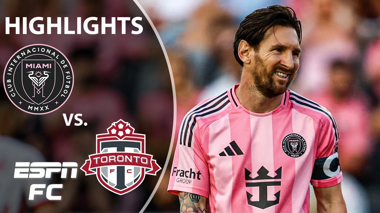 Lionel Messi SCORES 🎥 Inter Miami vs. Toronto FC | MLS Highlights | ESPN FC