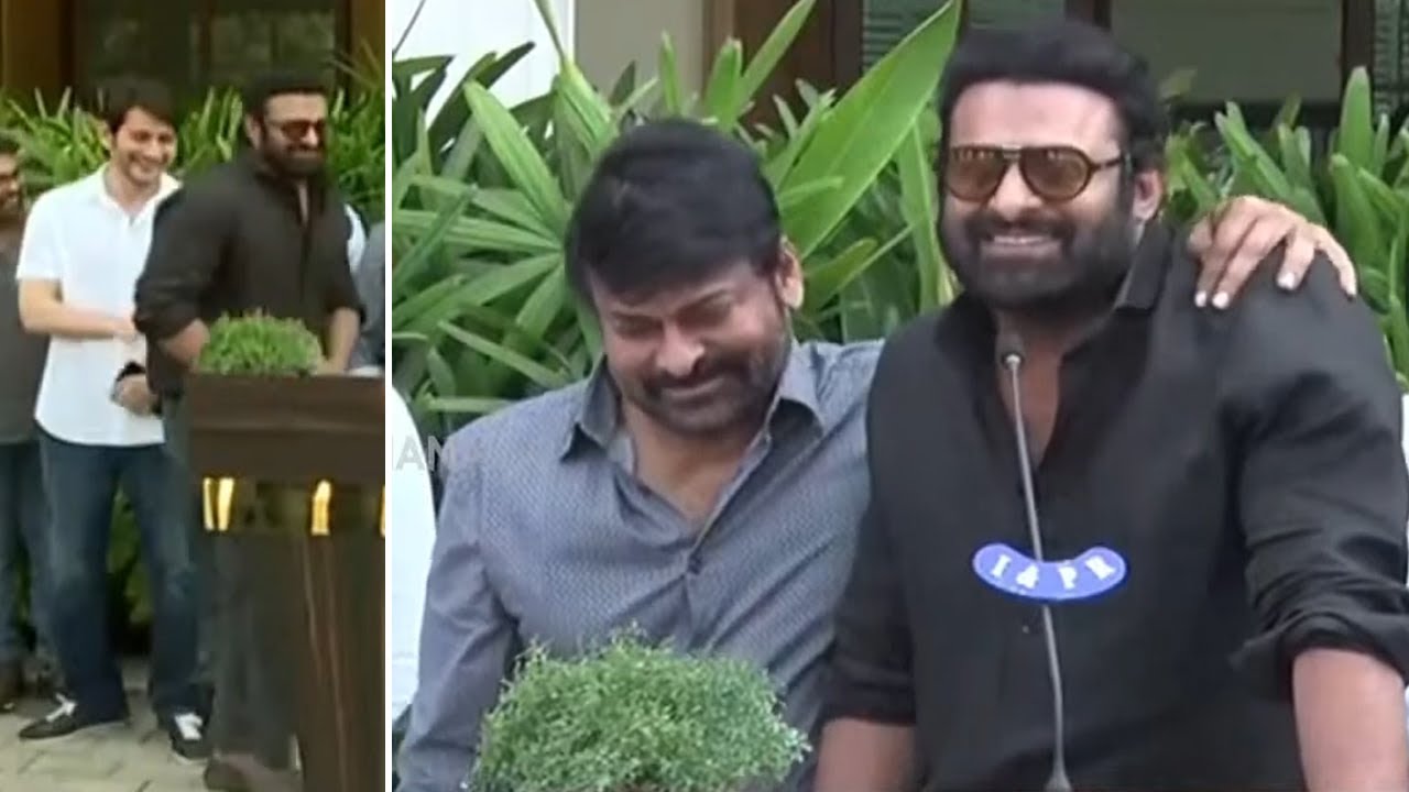 Prabhas Superb Words About Chiranjeevi | Prabhas Speech After Meeting With YS Jagan | Manastars