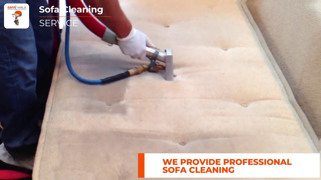 Fancy Sofa Deep  Cleaning By SafaiWala.pk