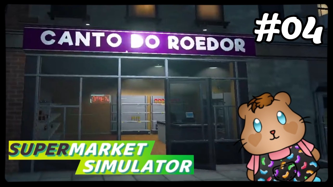 Supermaket Simulator - Agora Só Vendemos Produtos Brasileiros! #04 I Live Longa
