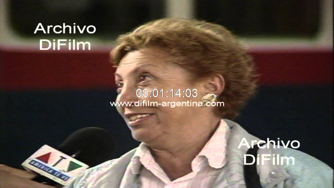 Opinion de la gente sobre la privatizacion de los ferrocarriles 1991