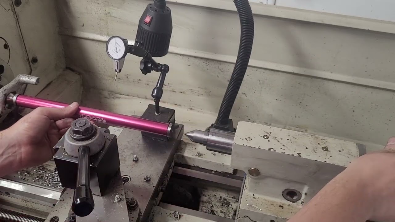 setting up a grizzly 4003g for threading & reaming a howa 1500 barrel