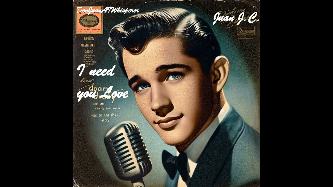 I need you Love💖Doo Wop Love Song 50/60s 💖Great Romantic Nostalgia Vintage by Juan J.C. ✨✨✨