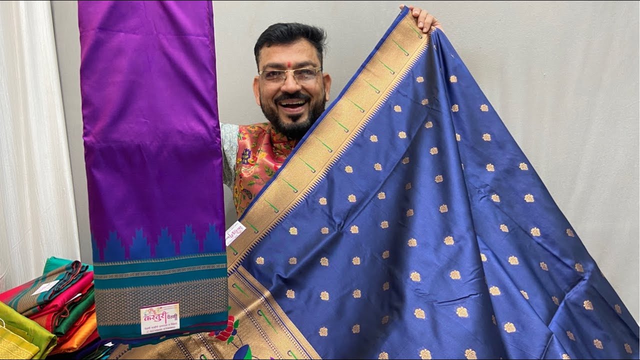 fresh  Collection | Saree live  Kasturi Paithani Saree #saree #paithani