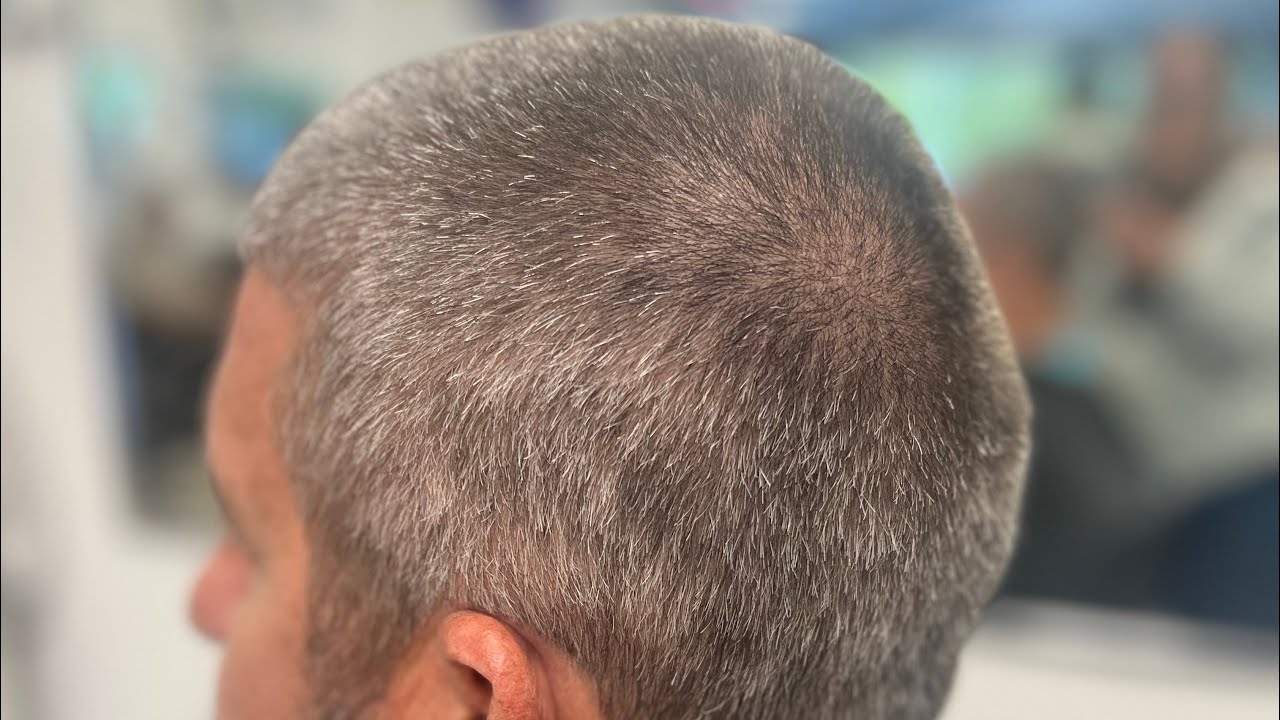 Satisfying buzzcut (full haircut)