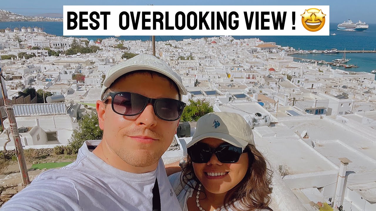MYKONOS VLOG pt 2: Over looking views, Beaches, Old Town Walkthrough