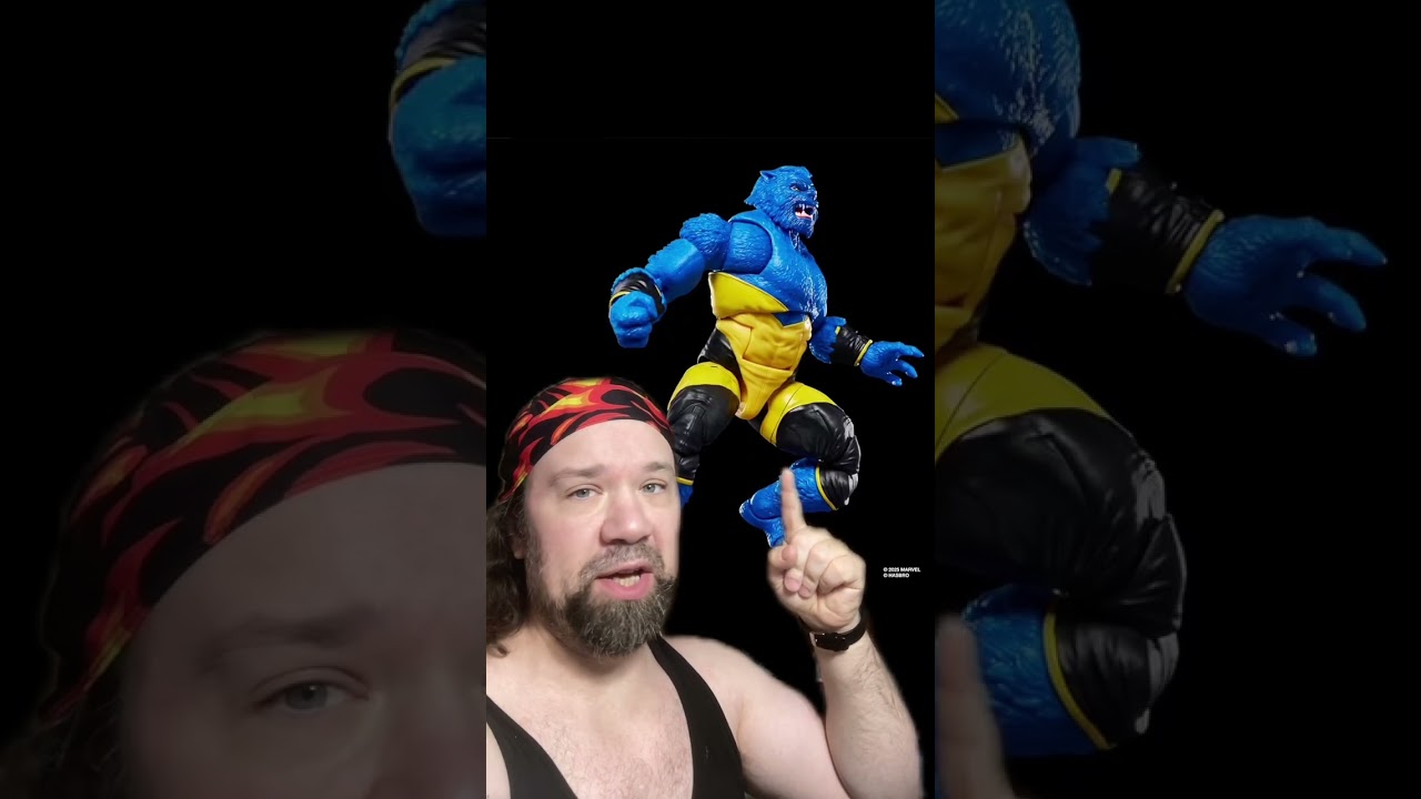 ASTONISHING? Marvel Legends Mini-Comics Beast isn&rsquo;t X-Men retro #marvellegends #actionfigures #toys
