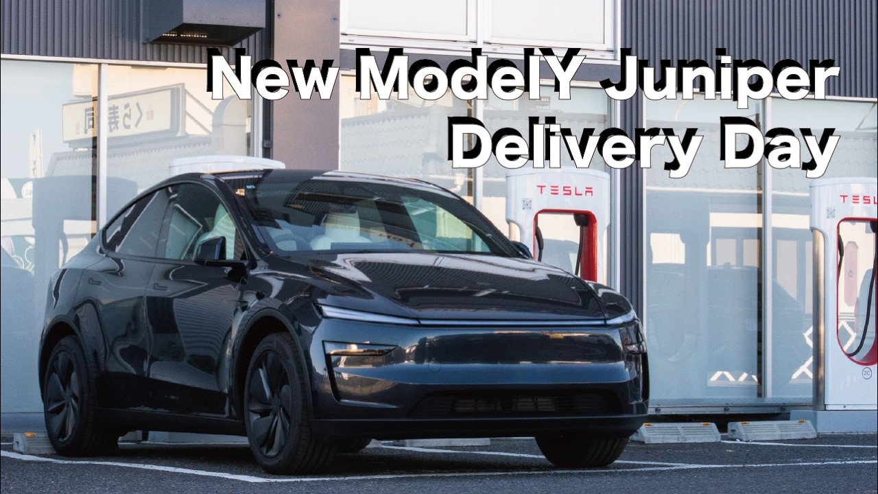 モデルYジュニパーを購入しました!! #tesla #modely