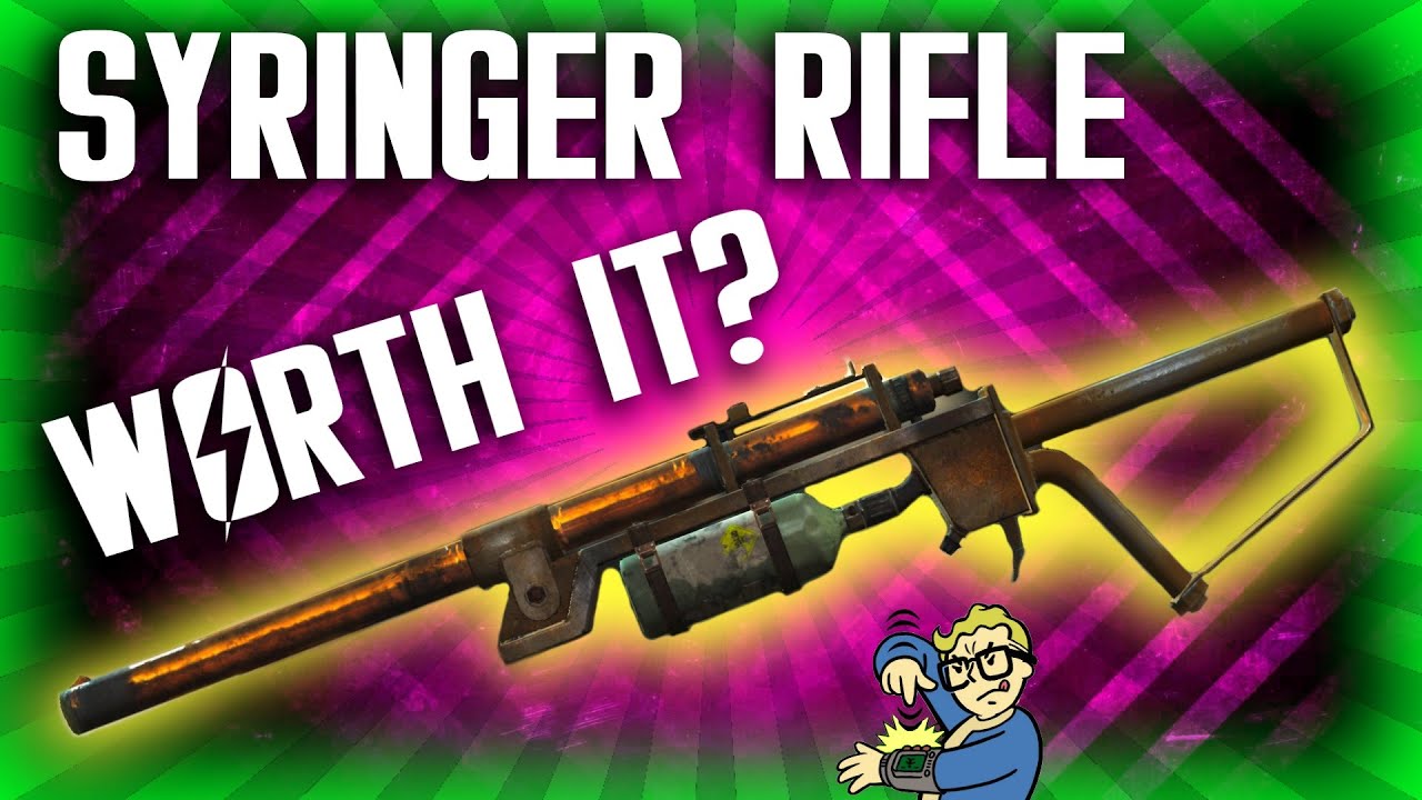 Fallout 4 - Syringer Rifle - Is It Worth It?