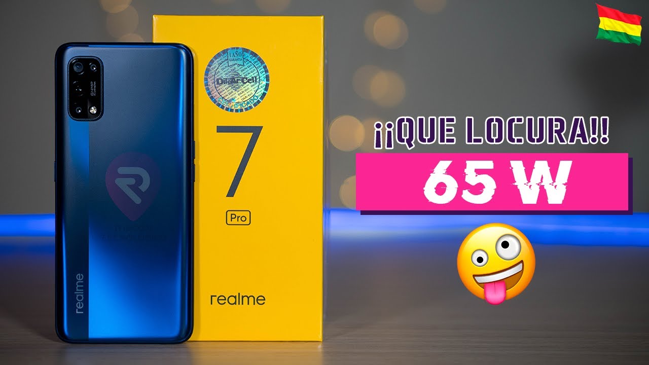 REALME  7 PRO│UNBOXING LATINOAMÉRICA│BRUTAL POTENCIA de CARGA RÁPIDA