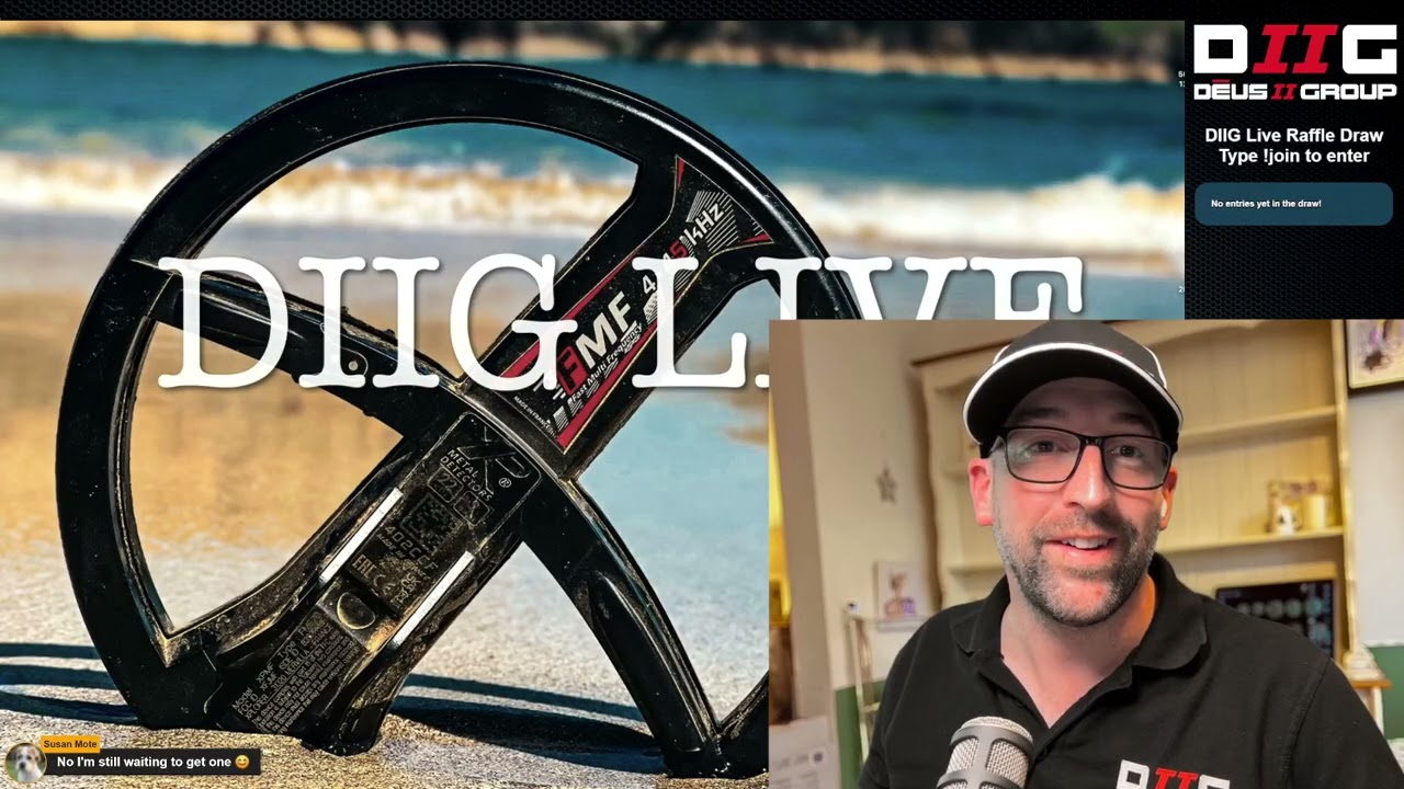 DIIG Live July - Beach Metal Detecting Tips, Ring Recovery, Casting a Buckle, XP Metal Detectors
