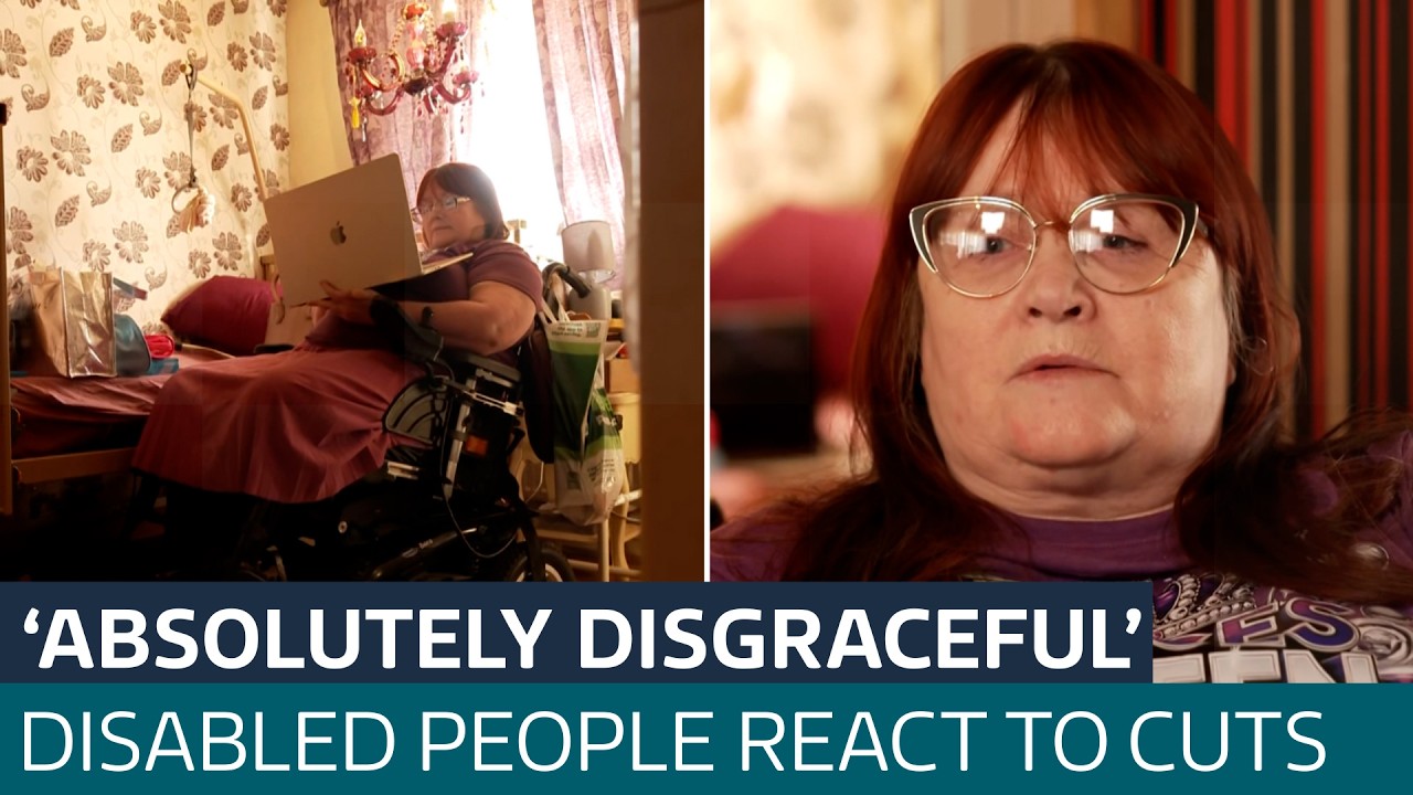 'We have to suffer': Welfare recipients react to Chancellor's cuts | ITV News