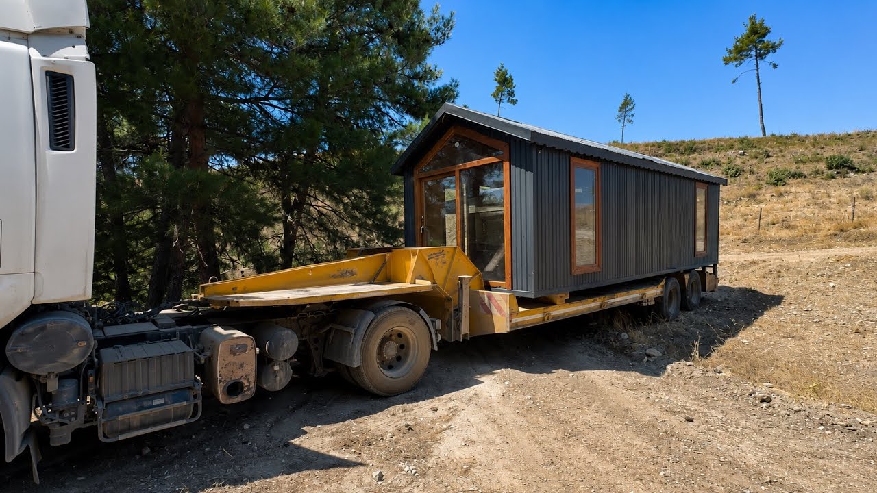 Ormanda Off-Grid Çiftliğimizi Kuruyoruz! Tiny House, Sondaj, Foseptik