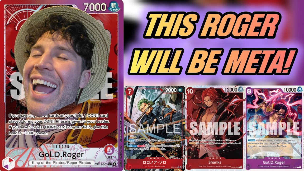 OP15 ROGER WILL BE META! ROGER DECKLIST, GUIDE, AND GAMES!