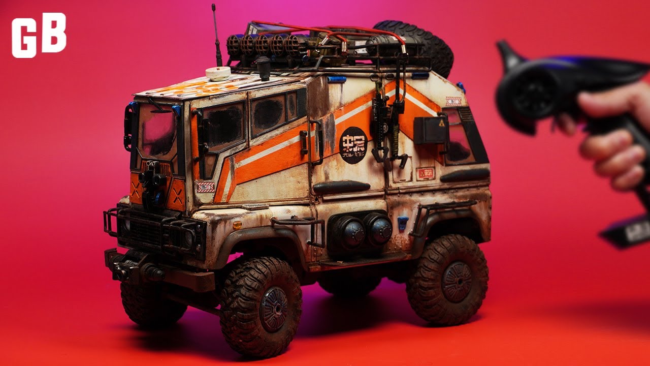 I built an RC truck