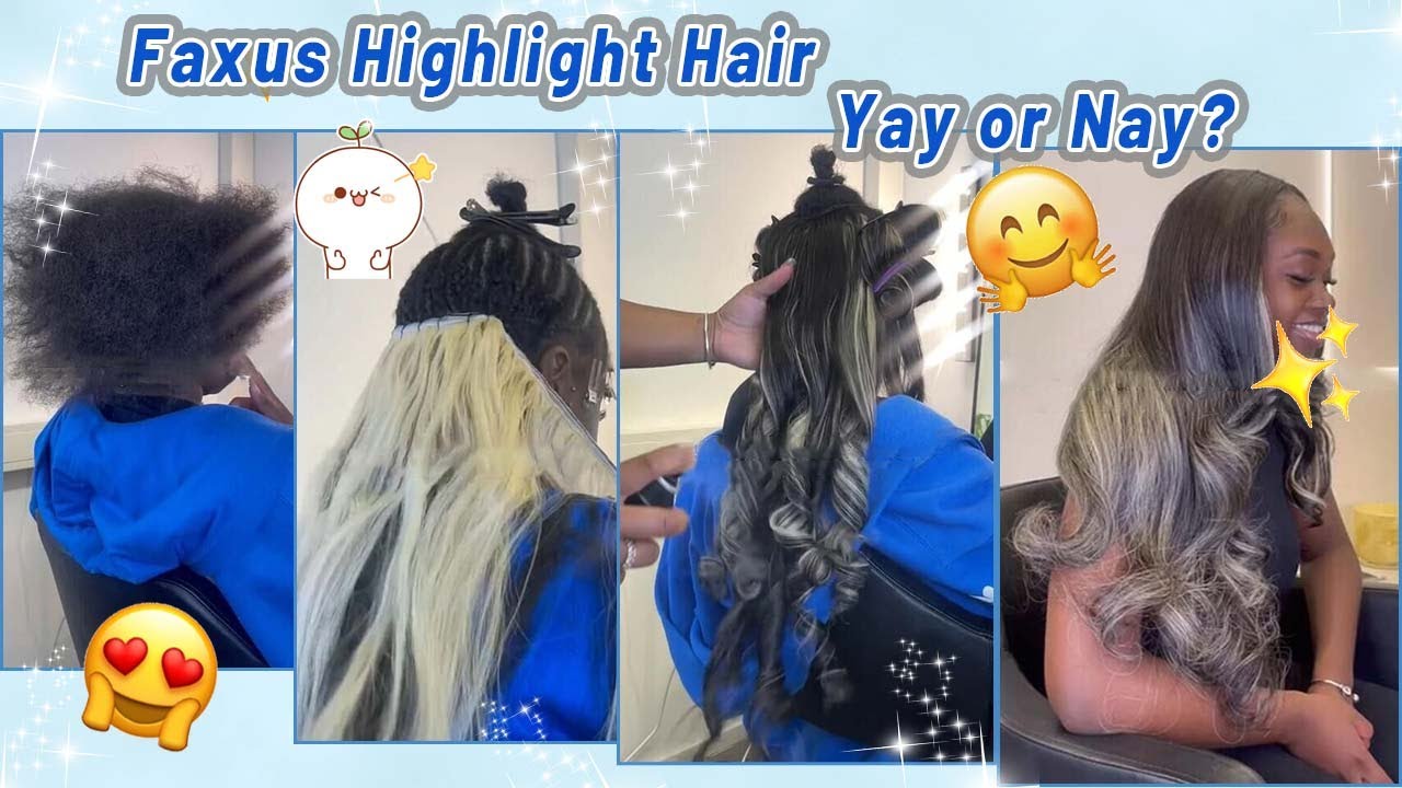 Traditional Sew In Tutorial🤓Faux Highlight Color Hair w/ Middle Part Leave Out | Details