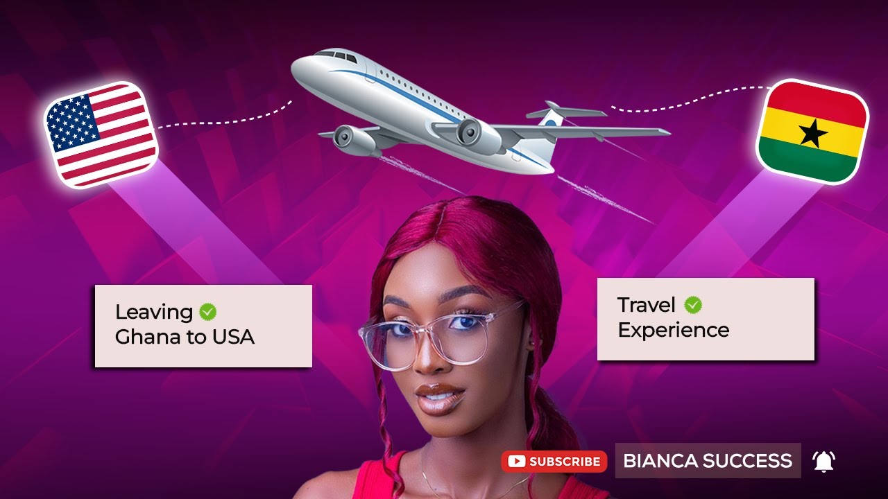 Traveling From Ghana to USA Alone For The First Time || My Experience