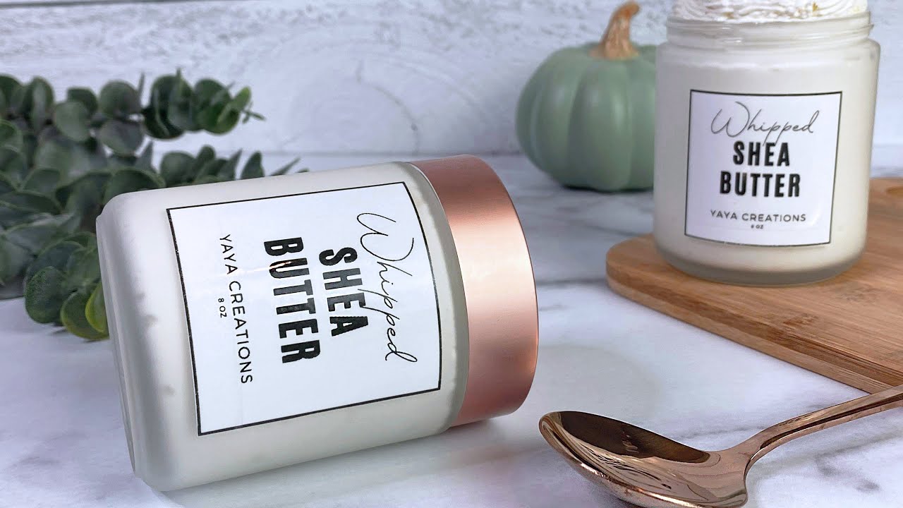 DIY Whipped Shea Butter | How to make SMOOTH, non-gritty Whipped Body Butter | ft. OSLOVE ORGANICS