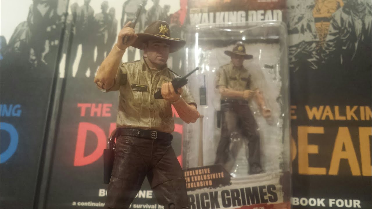 The walking dead tv series 7/ exclusive Rick Grimes action figure (HD)