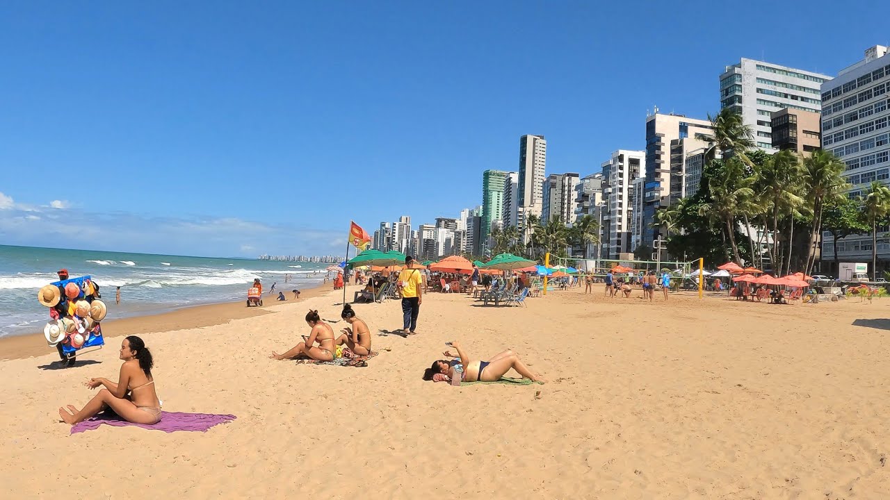RECIFE 1 DE JUNHO 2024 HOJE EM BOA VIAGEM PERNAMBUCO BRASIL