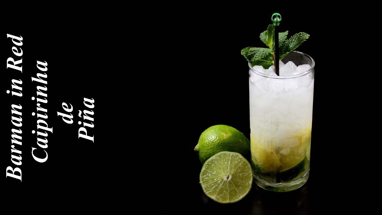 como hacer la CAIPIRINHA DE PIÑA