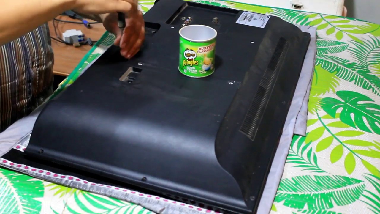 اصلاح تلفاز سامسونغ 32 ليد الصوت بدون صورة