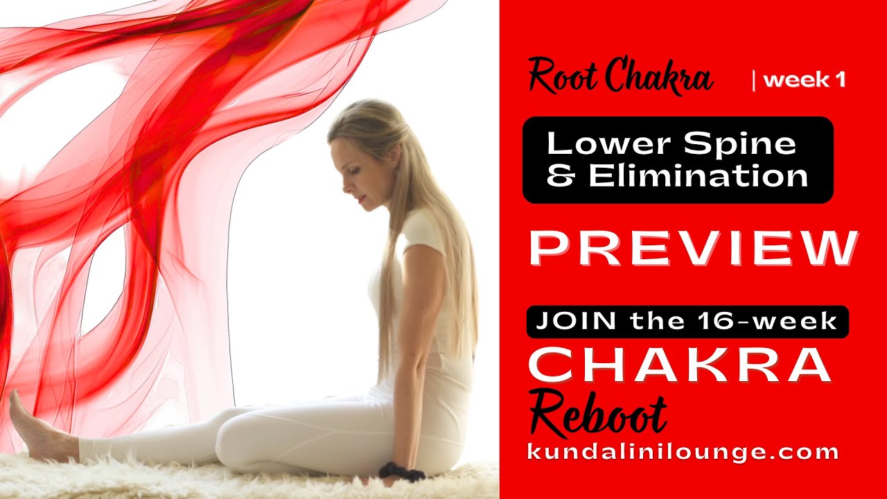 Preview: Root Chakra Activation – Strengthen the Lower Spine (Week 1)