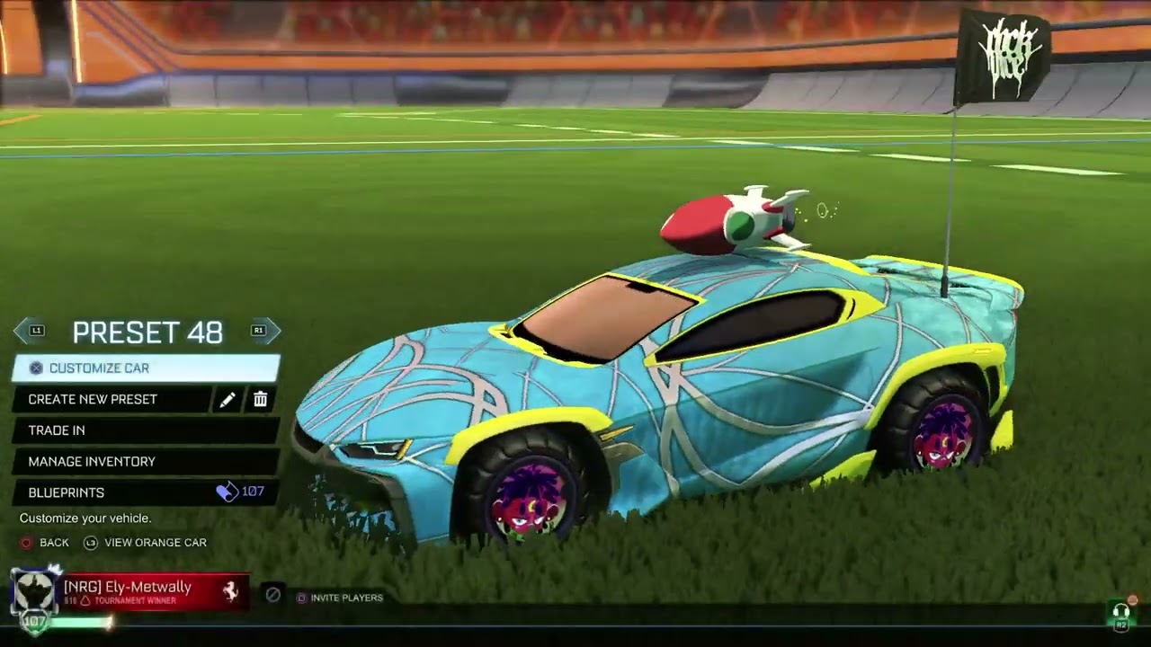 Using five.Randomized car presets.