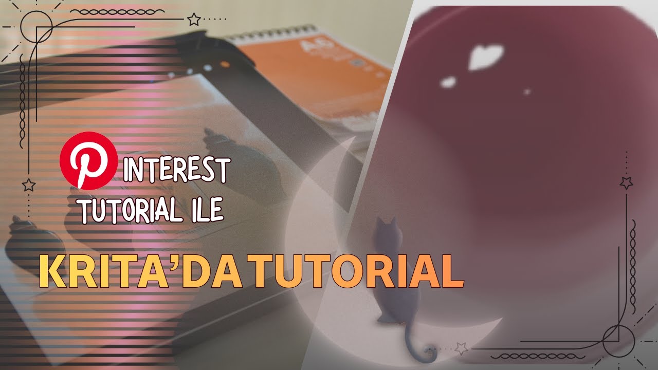 Kritada Pinterest'ten Material Tutorial Yapıyorum | Dijital Çizimde Materyal Boyama 🎨