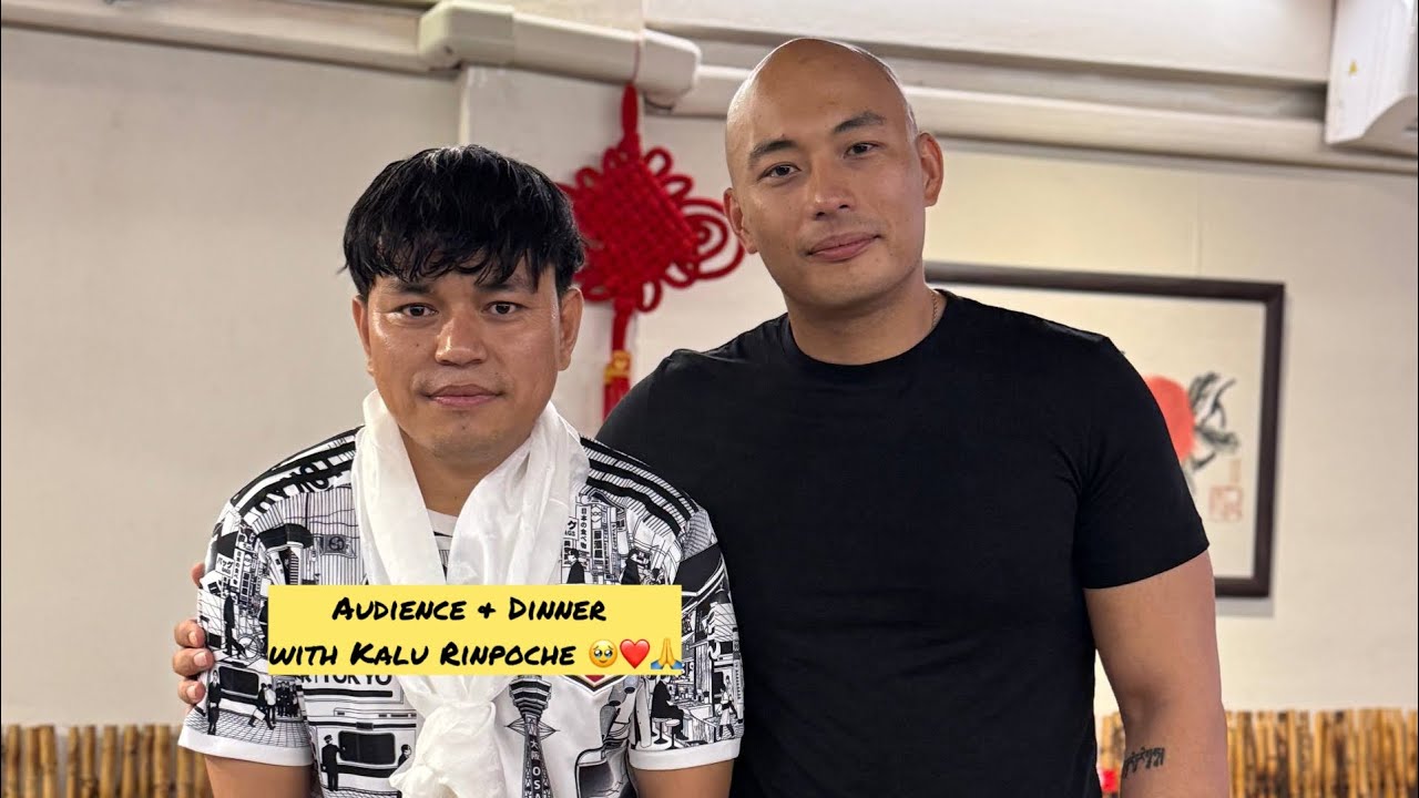 Встреча и ужин с Калу РинпочелломBlessedBeyondll❤️🙏llChabsuChoewllFeltLikeADreamll🥹❤️🙏ll