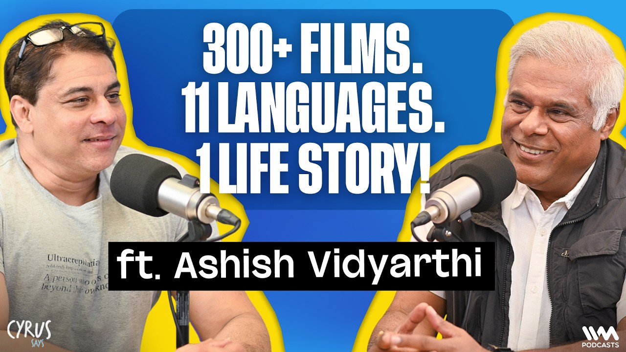 Ashish Vidyarthi on Traitors, CID Moosa, Aavesham & even Stand Up! @AshishVidyarthiActorVlogs