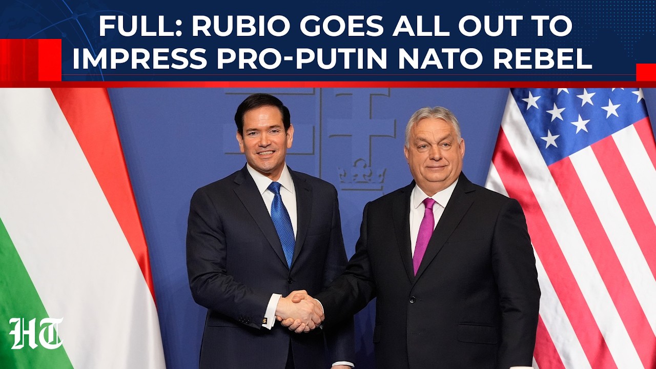 Rubio Woos NATO's Pro-Putin Leader Orban With Trump's 'Success Is Our Success', Zelensky Bashed