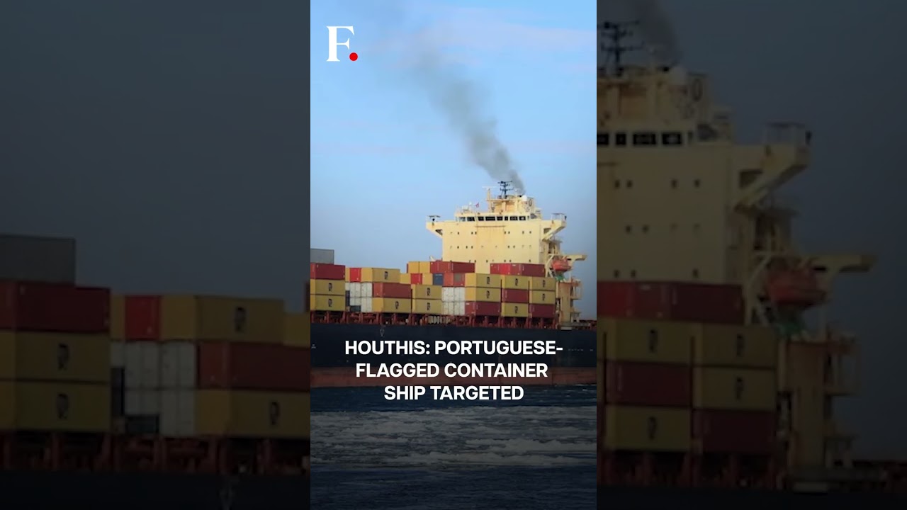 Houthis Claim Drone Attack on Portugal Ship at Israel's Haifa port | Subscribe to Firstpost