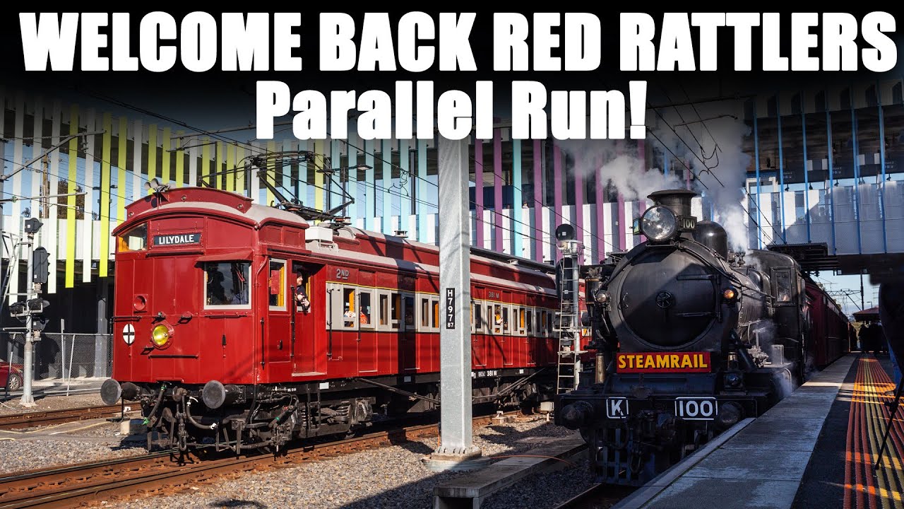 Parallel Run Around Melbourne - Welcome Back Red Rattlers!