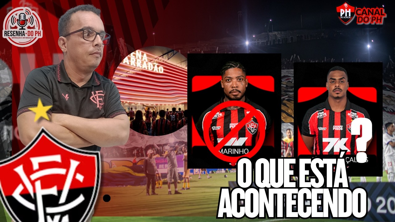 RESENHA DAS 22H- ARENA BARRADÃO -  MARINHO FORA - MAS CAIQUE NÃO - TUDO DE GRÊMIO X VITÓRIA