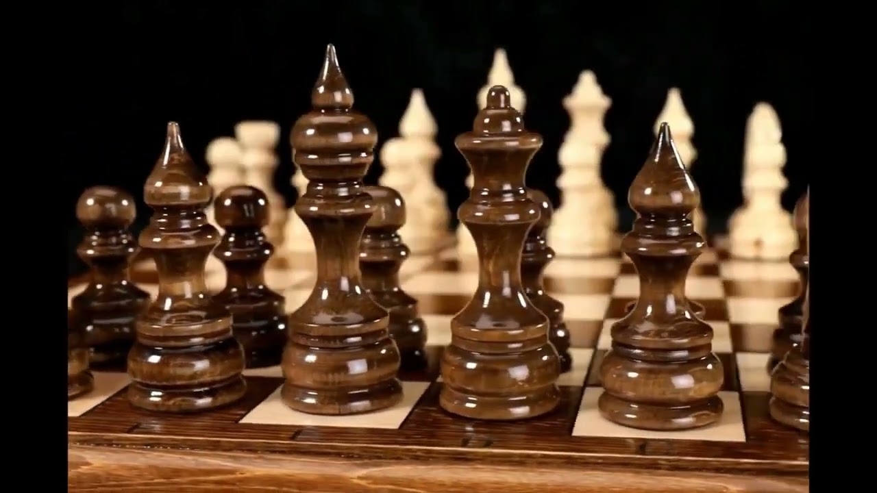 Scacchiera in legno Deluxe