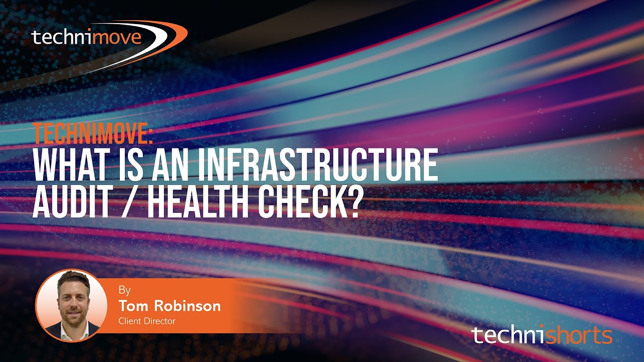 What is a Infrastructure Audit or Health Check? | Explained : by Tom Robinson | #TechniShorts