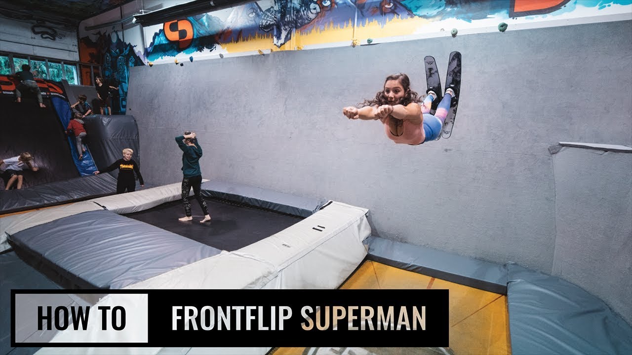 How To Superman Frontflip On Skis