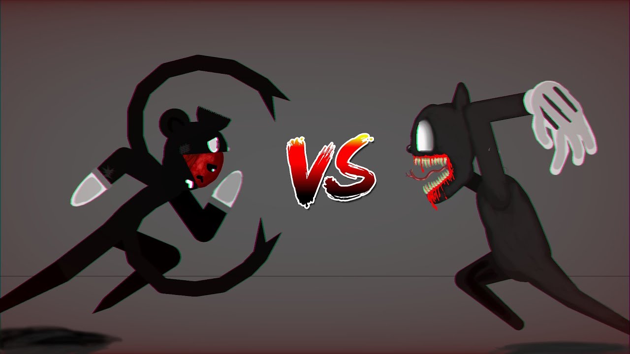 Cartoon Cat vs Cartoon Mouse –Stick Nodes Animation