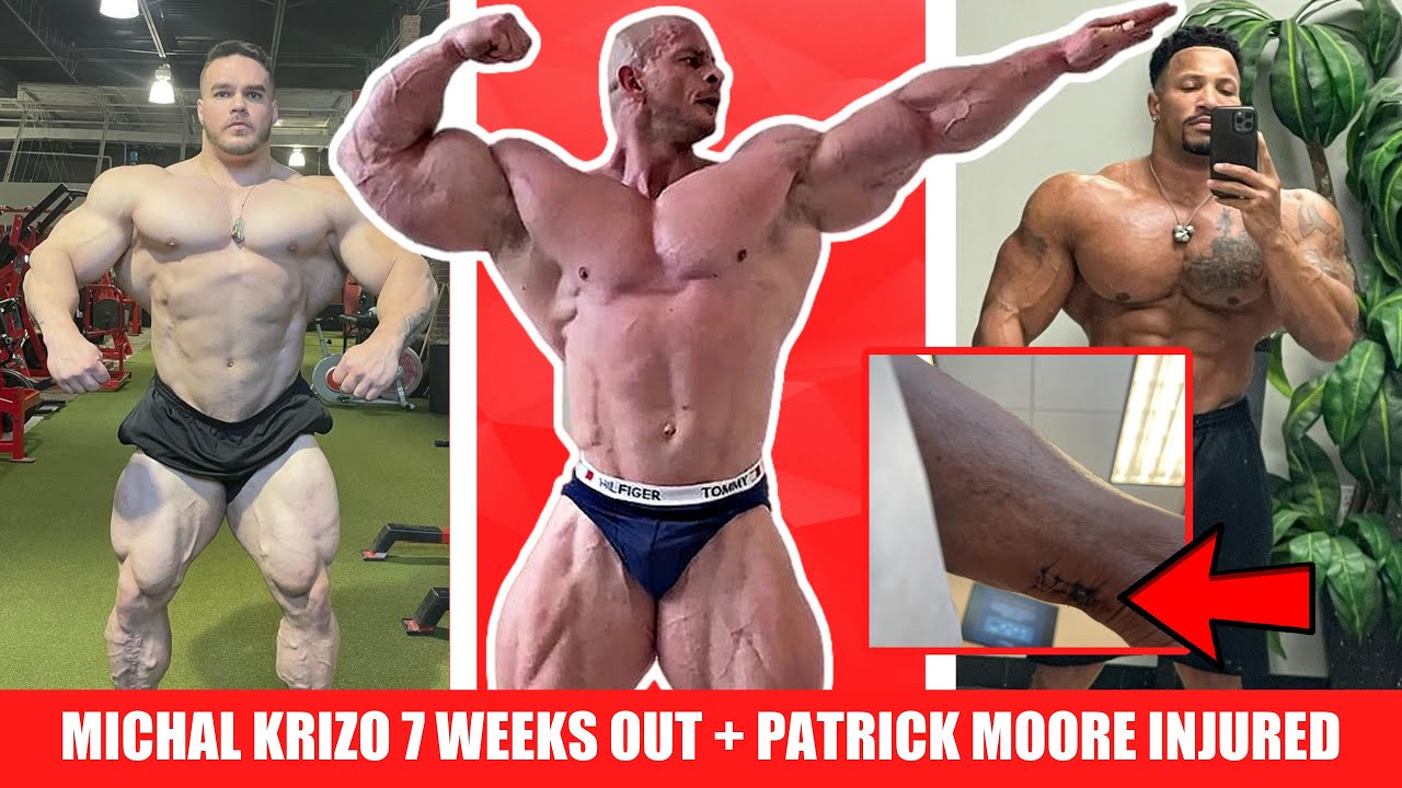 Michal Krizo 7 Weeks Out From Olympia Amateur + Patrick Moore Injury + Has Nick Walker Improved?