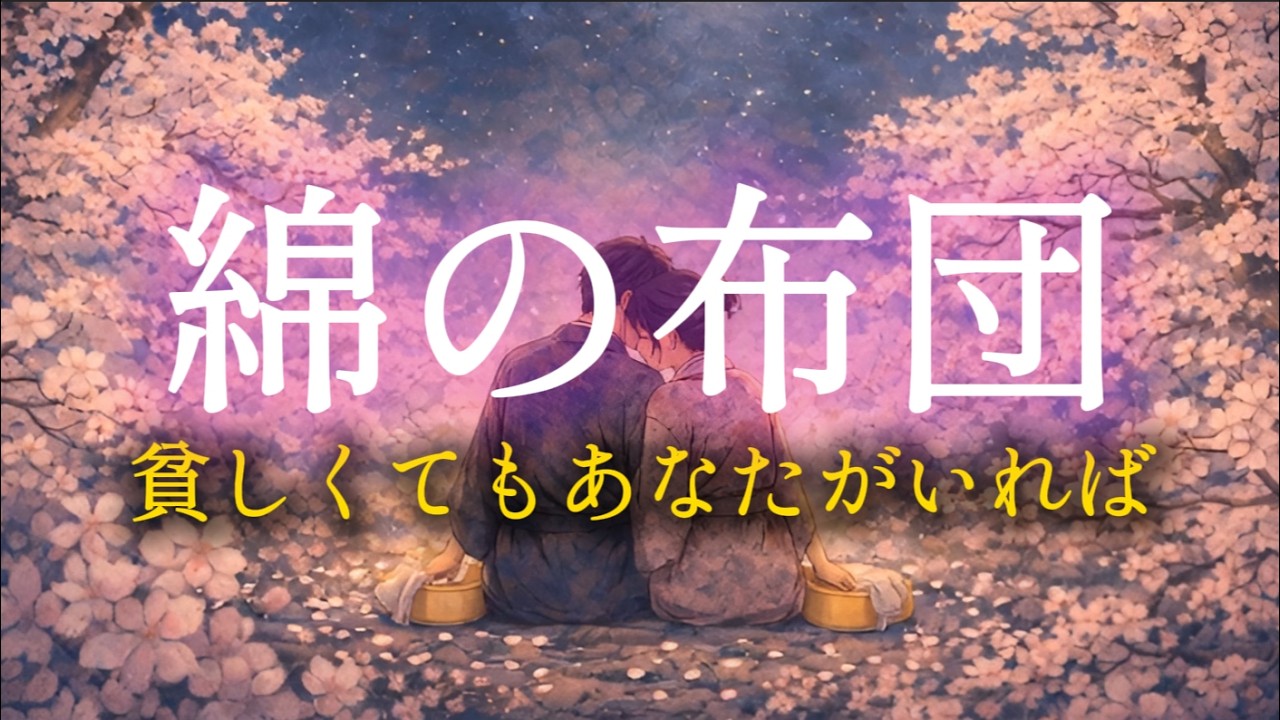 【昭和歌謡】涙の絶唱「綿の布団」〜貧しくても、あなたがいれば〜 夫婦の愛と絆を描く物語