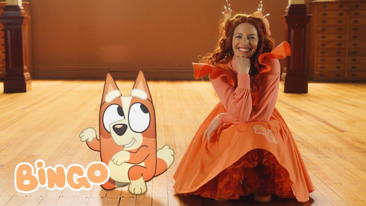 Bingo's Dance Lesson with Emma Memma 🧡 🪩 | Bingo - Official Channel