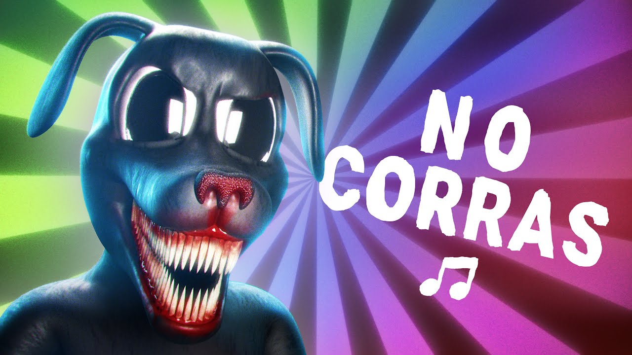 Cartoon Dog - 'No Corras' (Espa&ntilde;ol)
